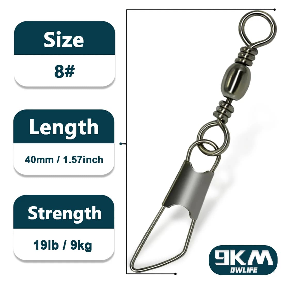 Tunna med säkerhetskrok och solid ring