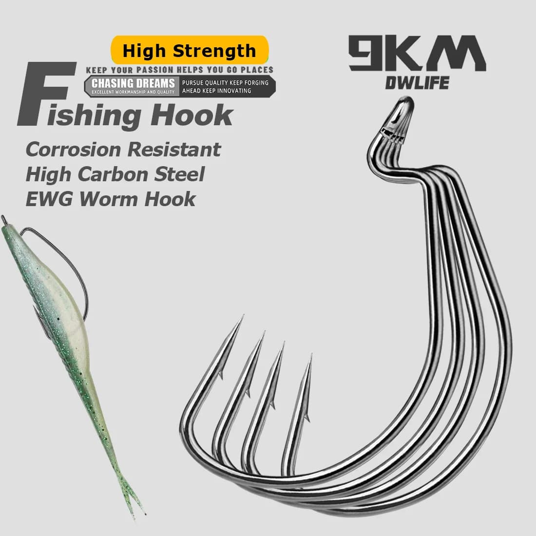 100 st Extra Bred Gap EWG Offset Maskroskrokar